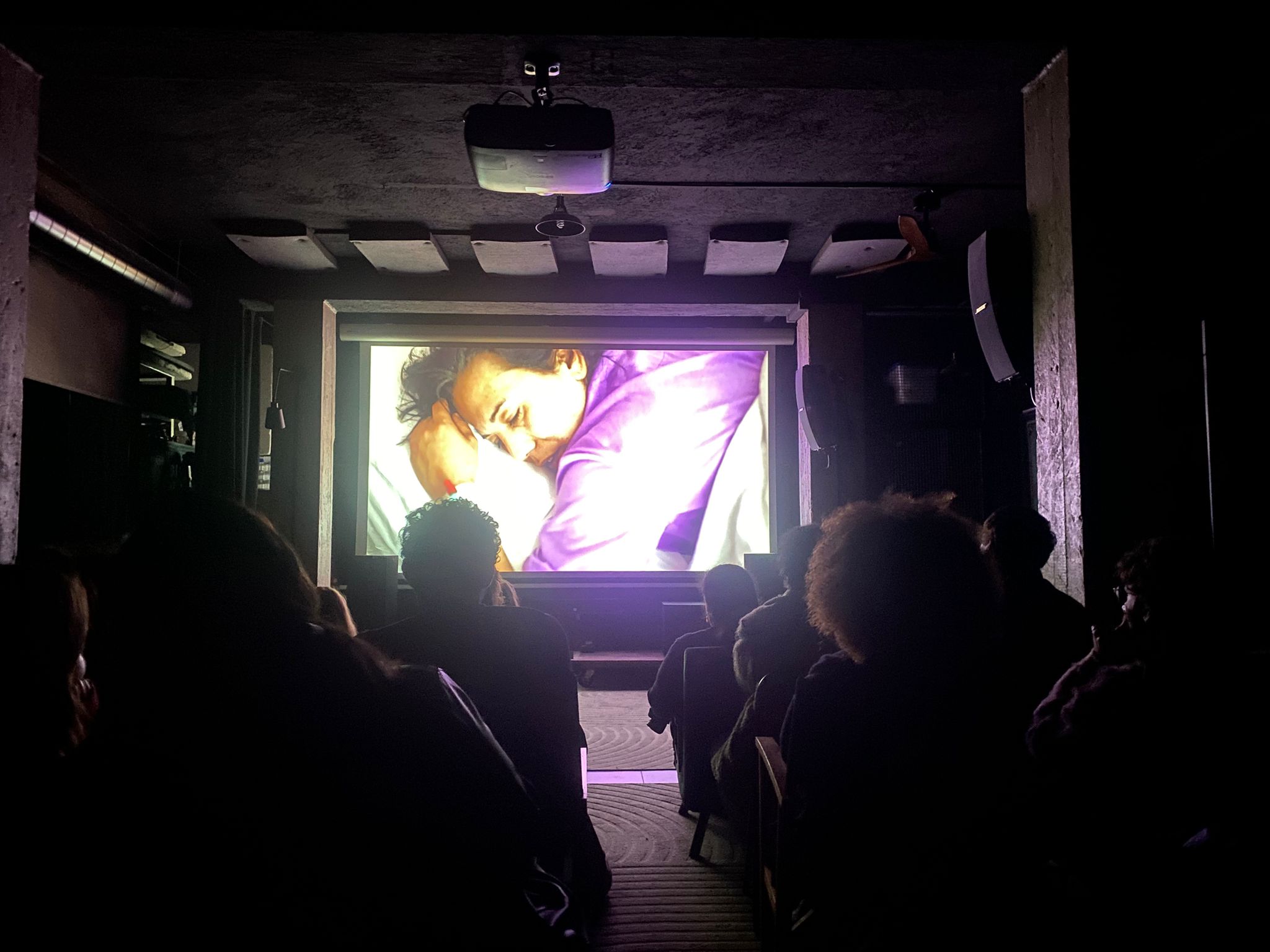 'O Post Mio screening and talk in The Cine Club in Rome for the 25th november