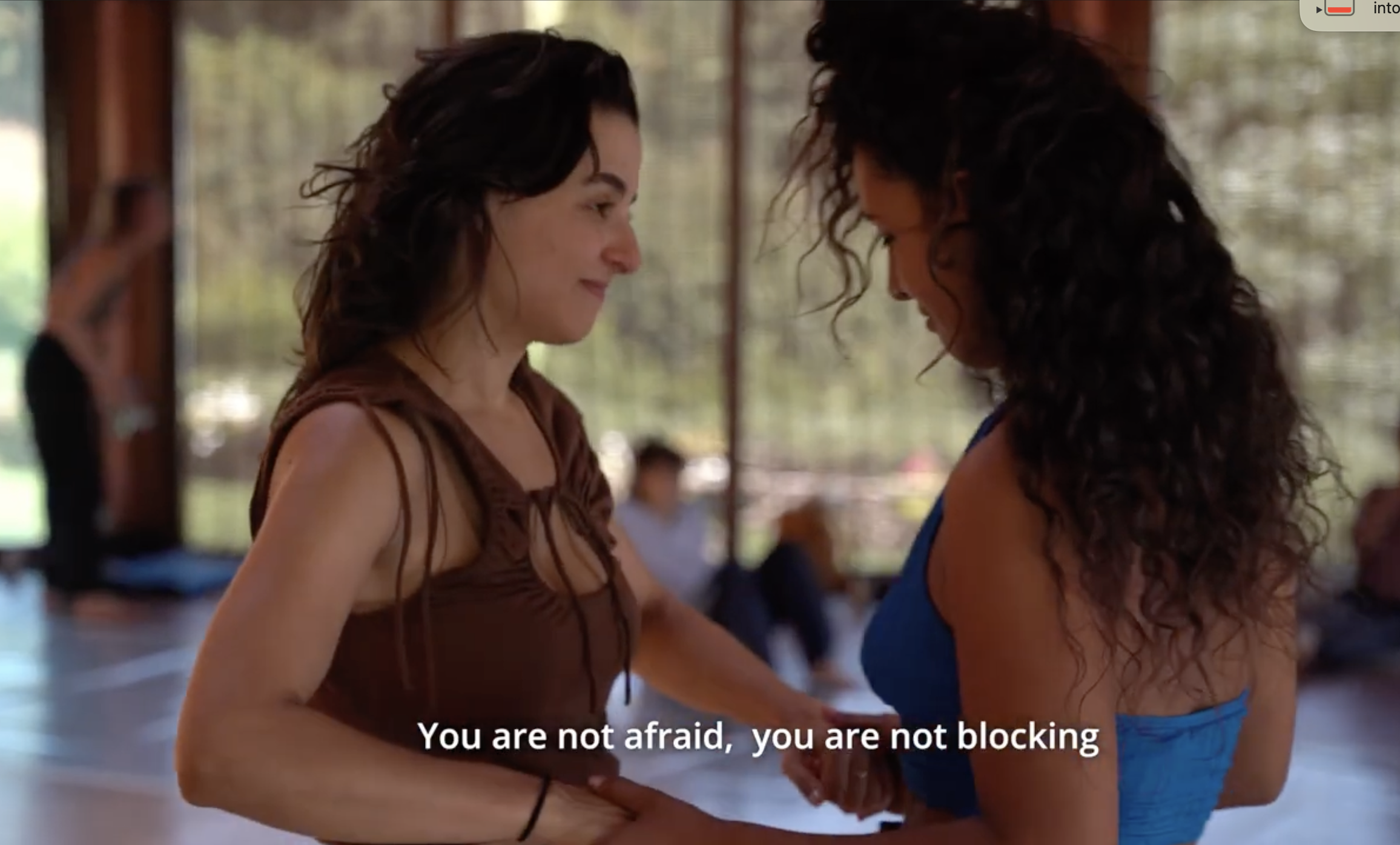 Filming a video documentary for the Orly Portal method in Rome 