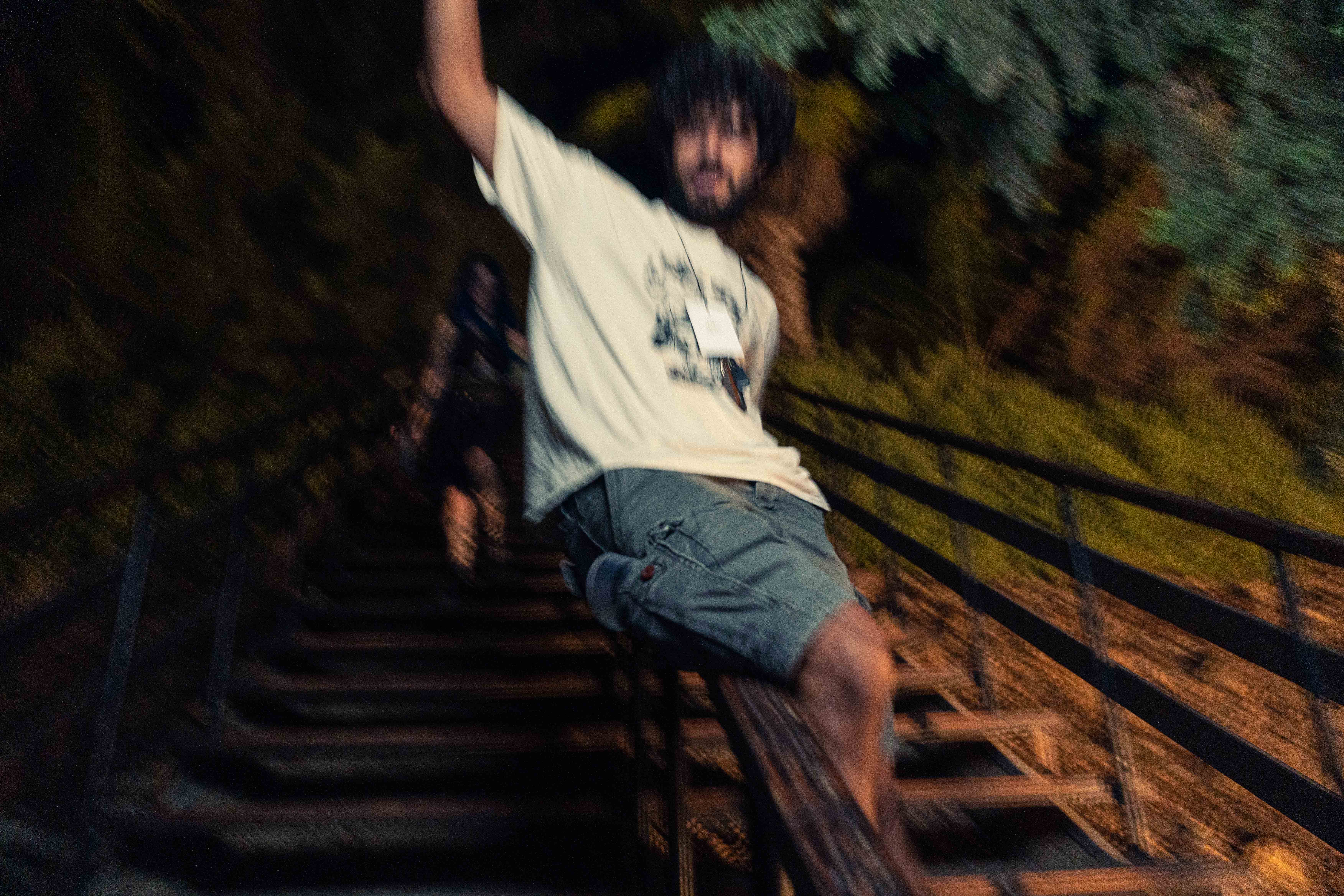 music feggaros sliding event nightlife street