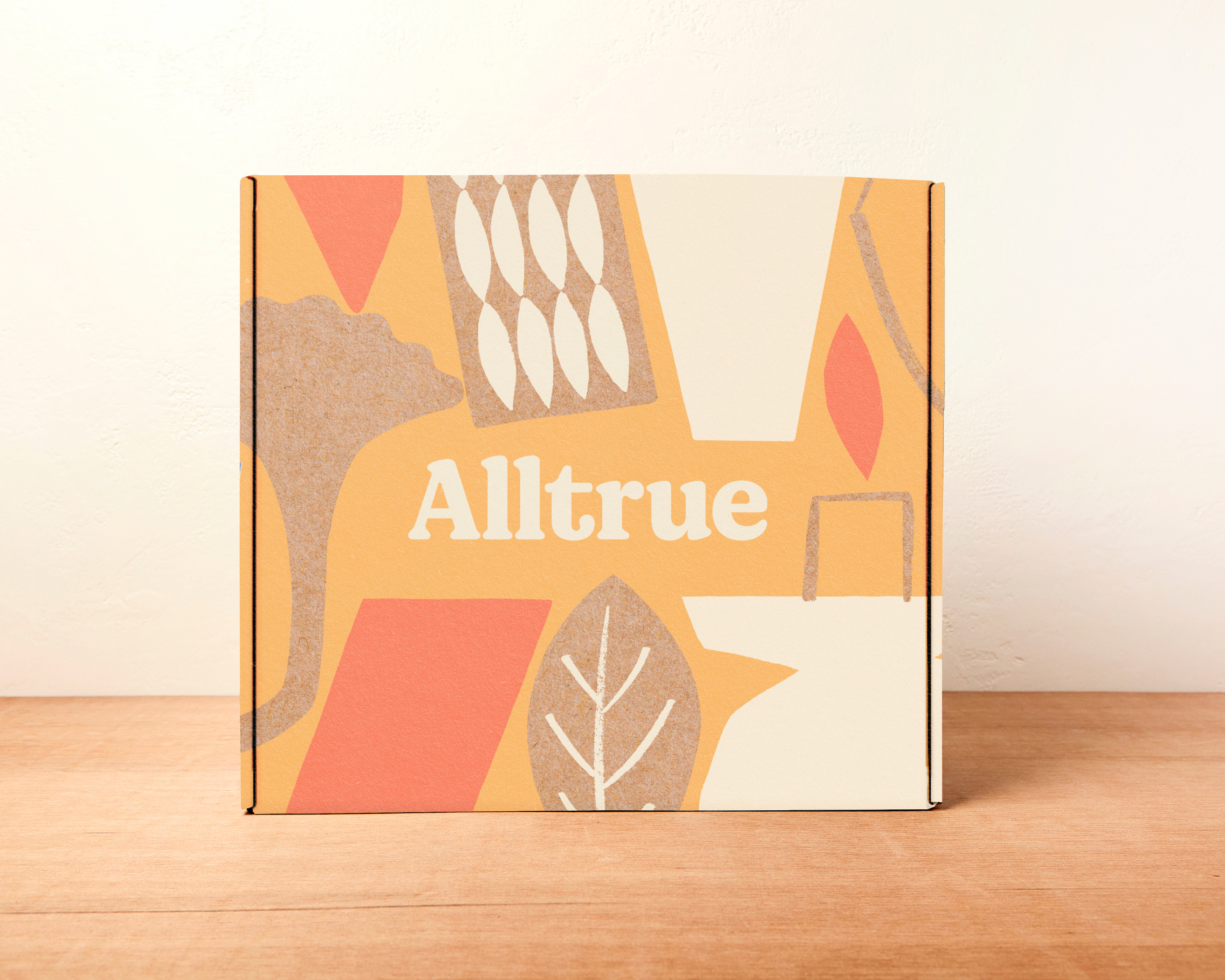 Open Alltrue box wit home wares, accessories, low waste lifestyle goods and more