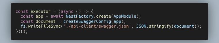 A JSON code snippet.