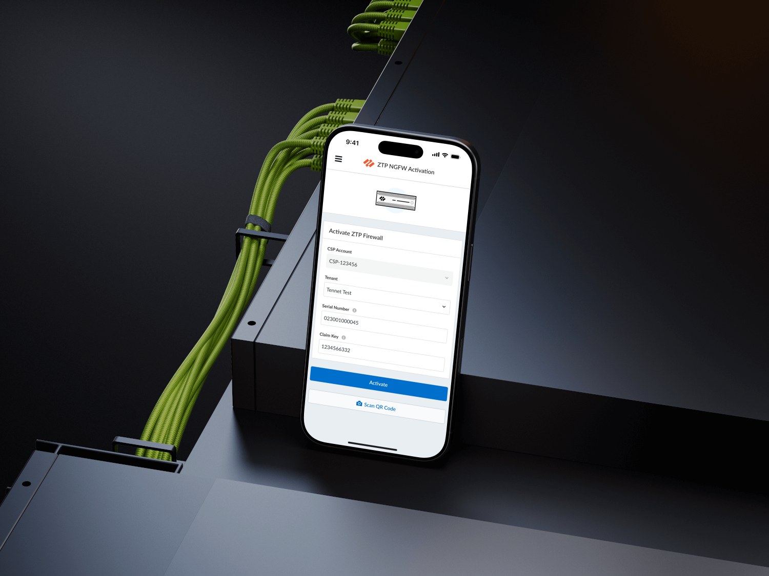 ZTP Firewall Activation