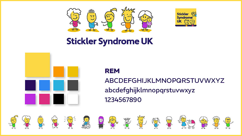 Stickler Syndrome UK branding