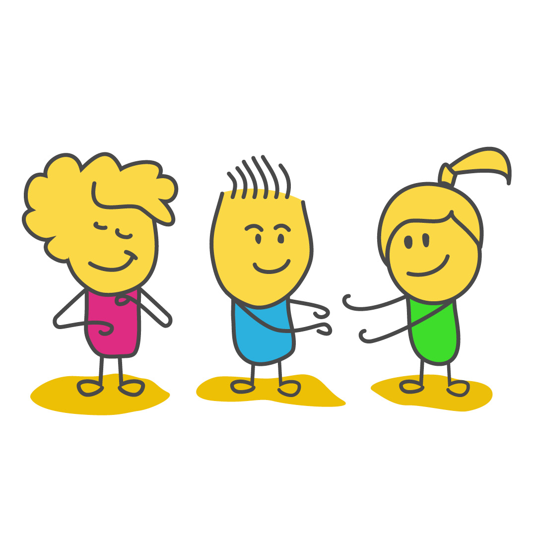 Stickler Syndrome UK brand characters