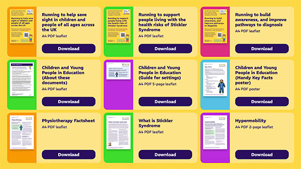 Stickler Syndrome resource downloads