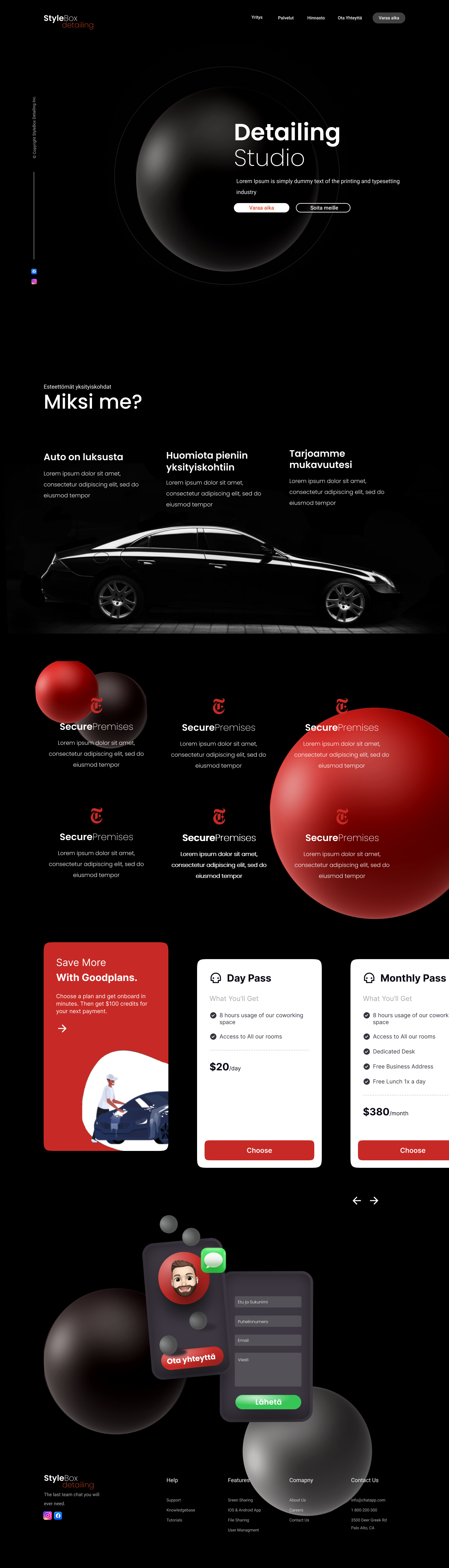 A screenshot of web page