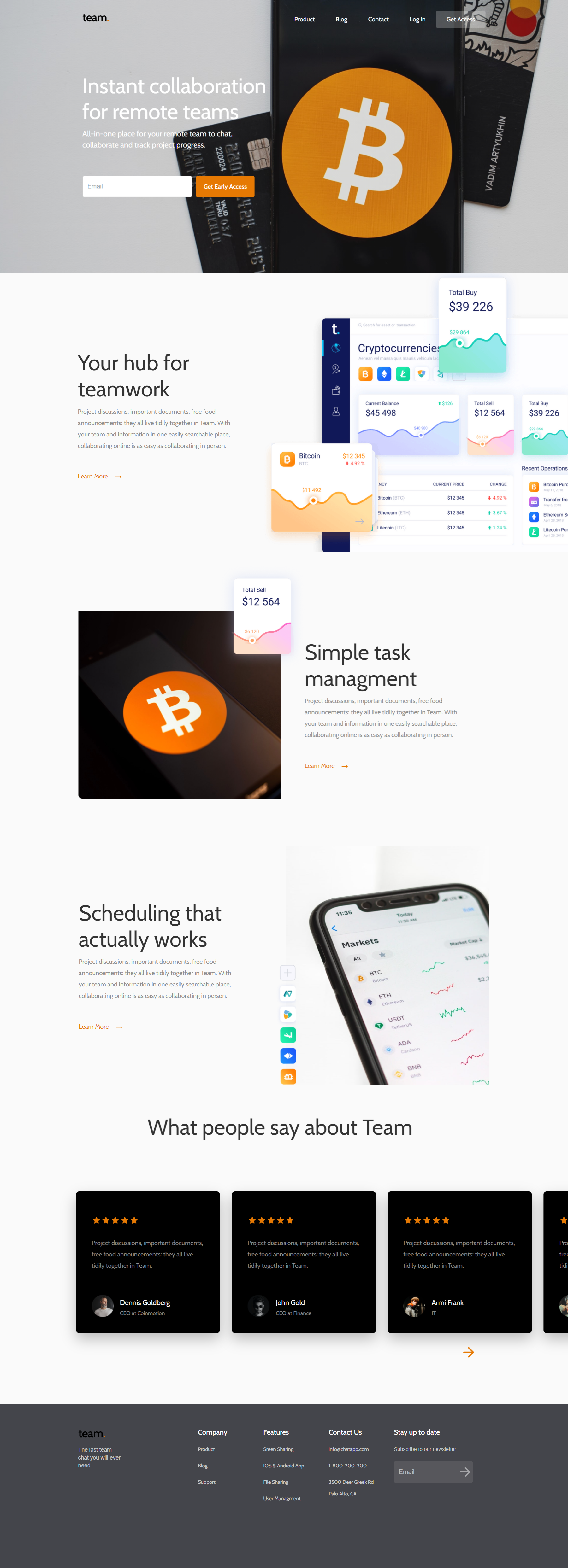 A screenshot of web page