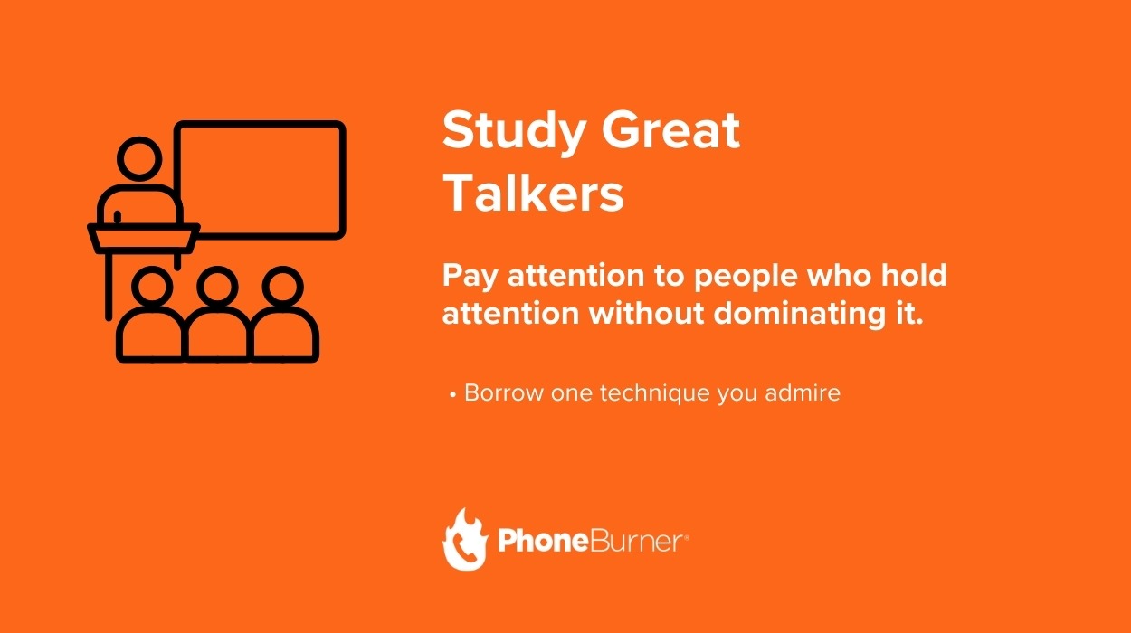 Study great talkers