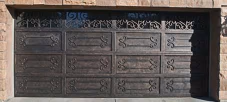 Ornamental Iron Garage Doors