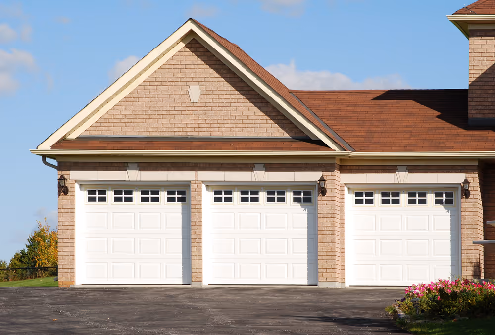 Residential garage door repair services.