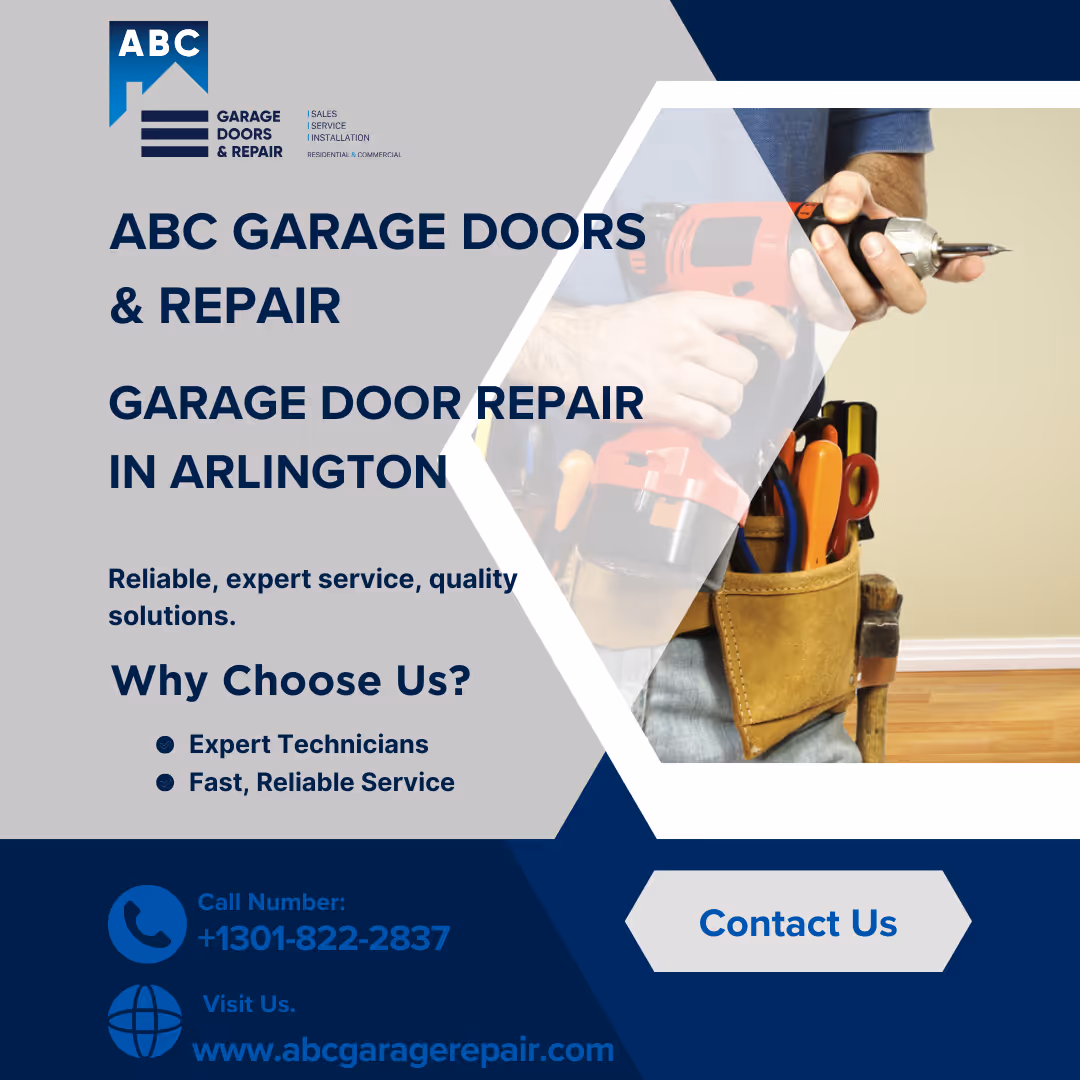 Professional garage door repair.