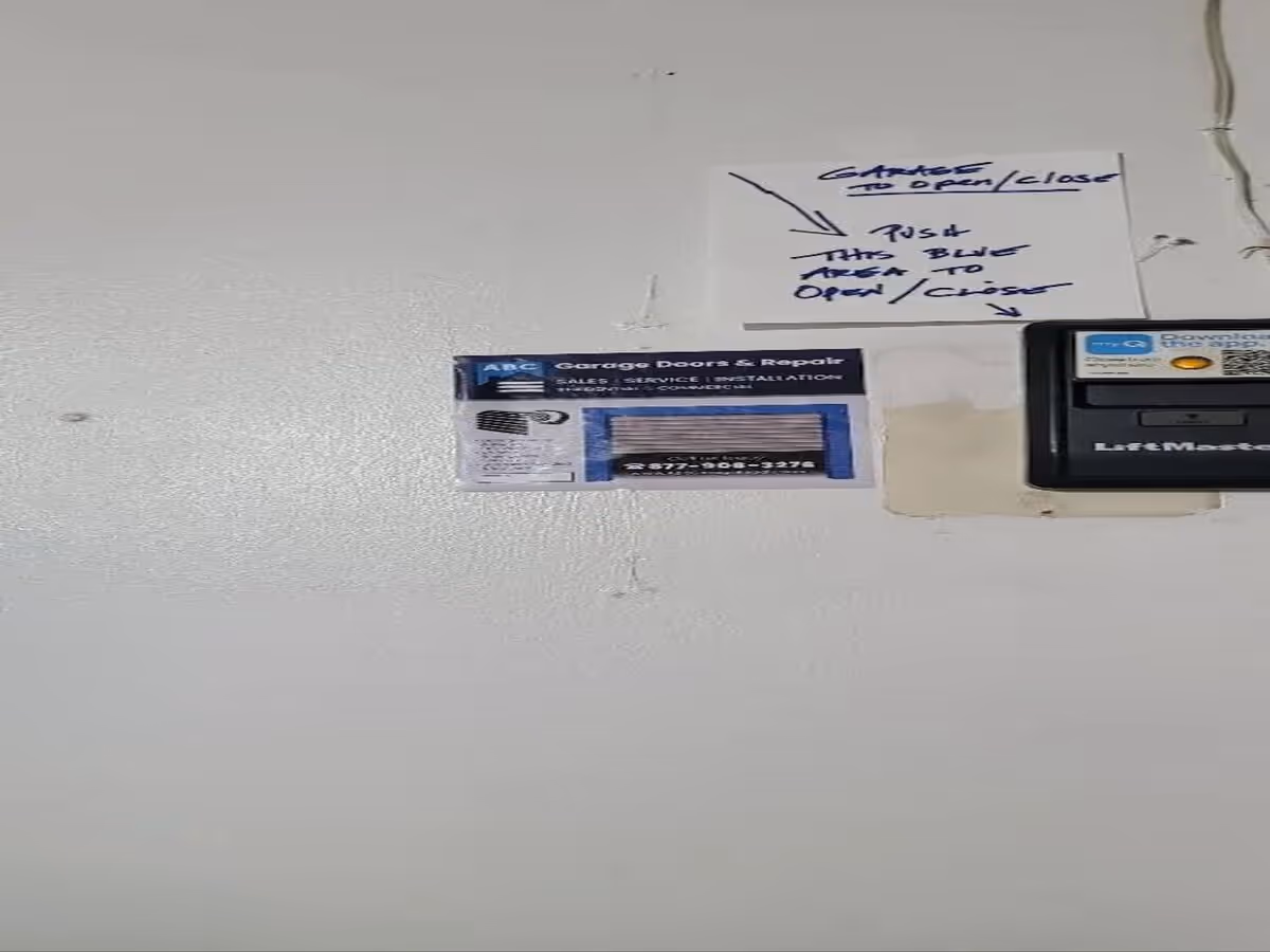 Bethesda MD garage door repair.