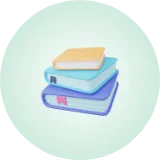 Books wallet icon
