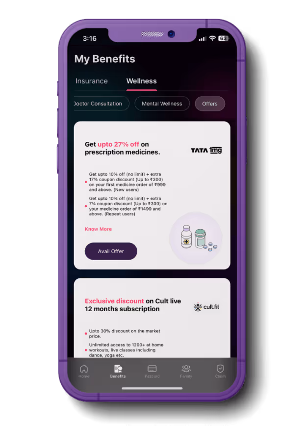 Pazcare App- Free wellness session & discounts on top health and wellness brands