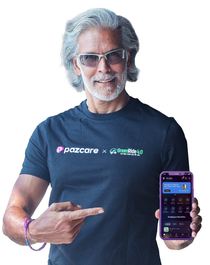 Milind Soman Partners with Pazcare