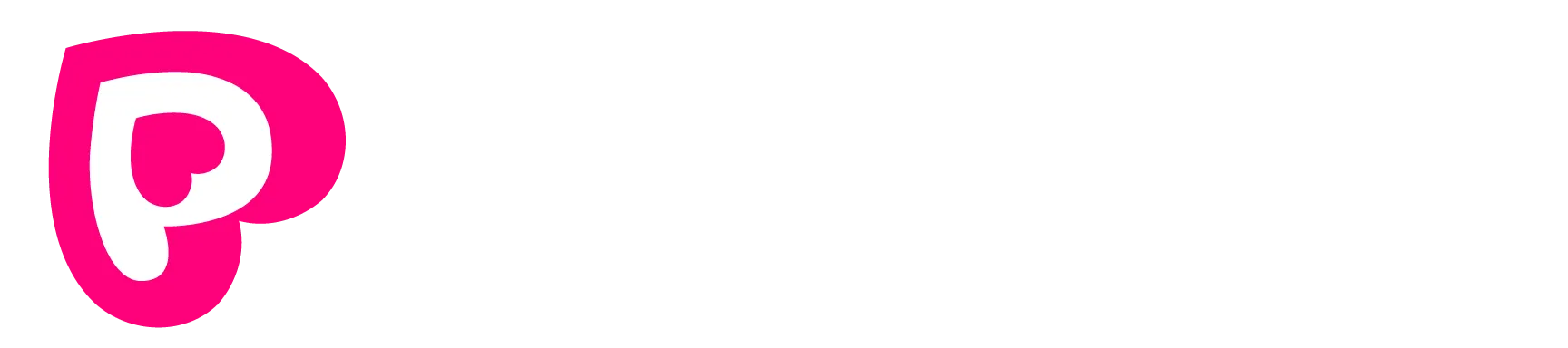 Pazcare logo in pink and white.