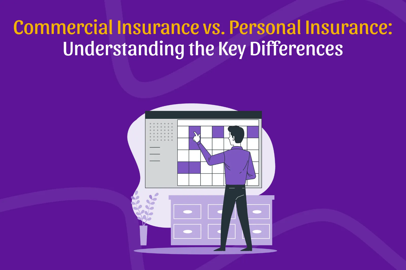 Difference between commercial and personal insurance