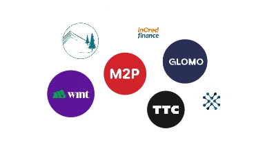 graphic showing a group of different logs