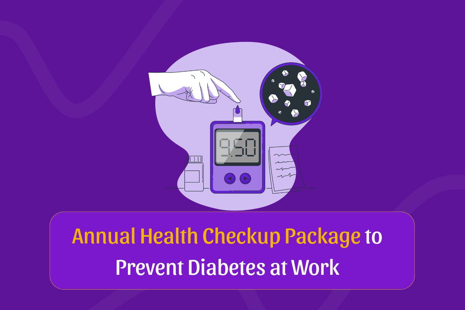 Health check-ups for diabetes 