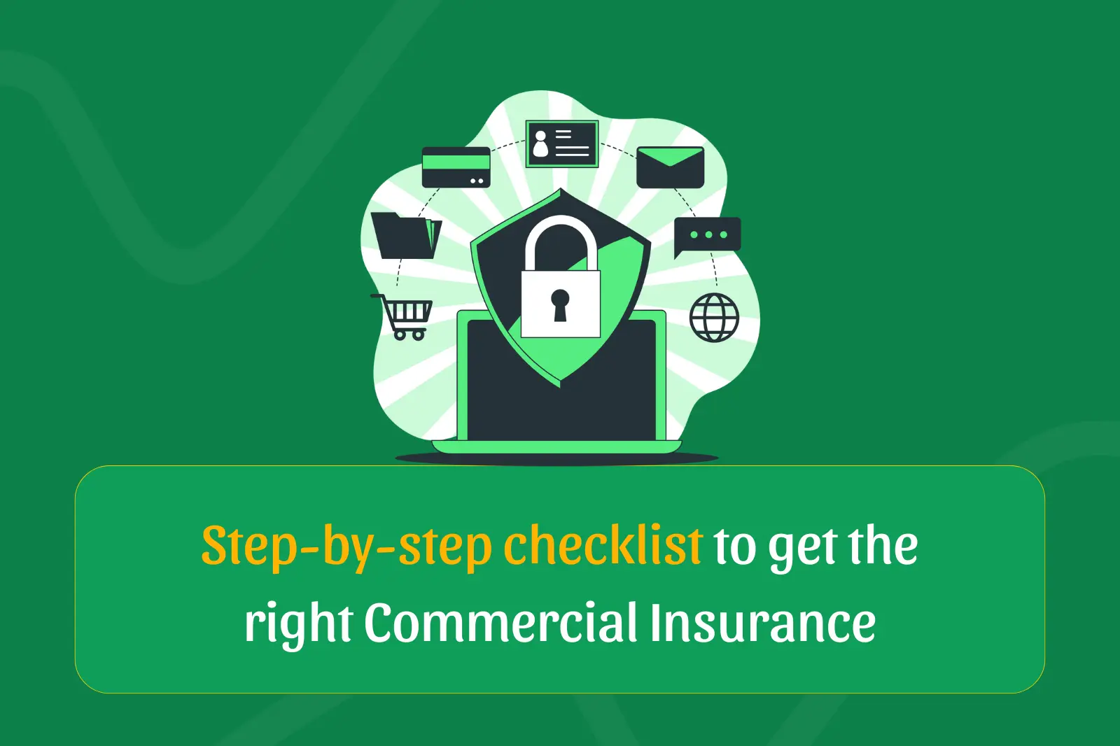 Checklist for commercial insurance 