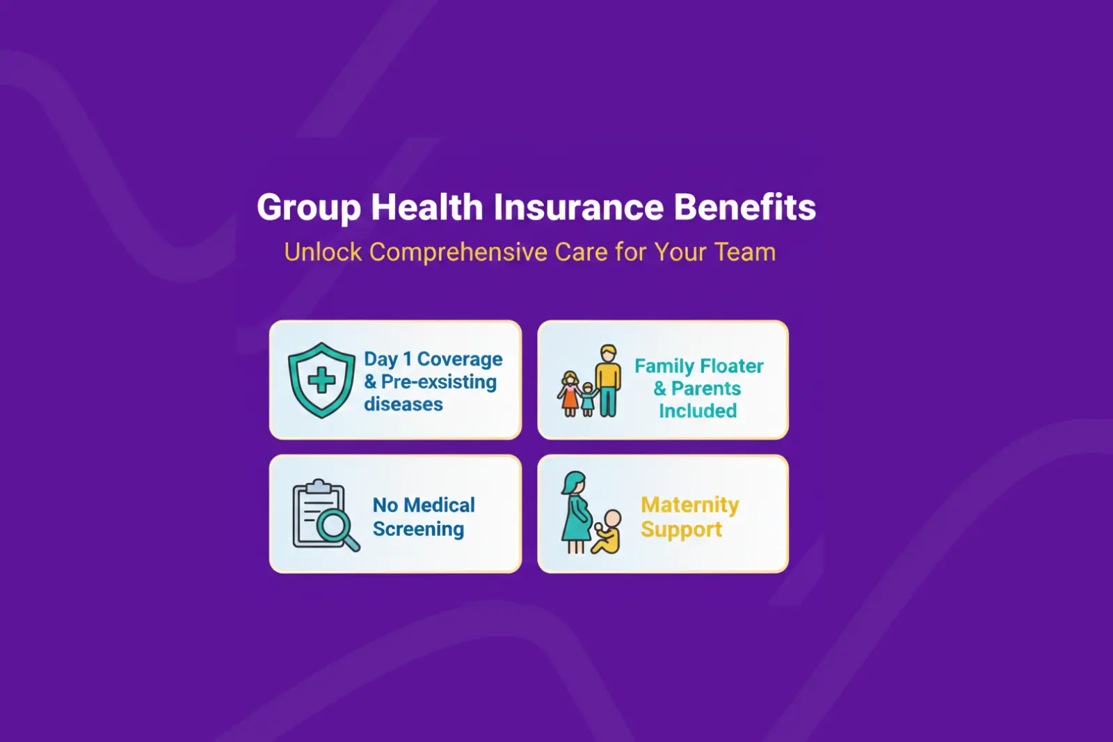 What are the benefits of group health insurance?