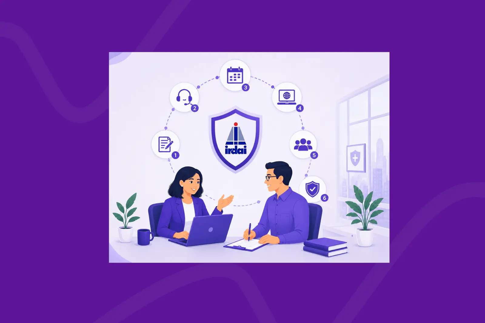 How does the IRDAI grievance process work for group health insurance?