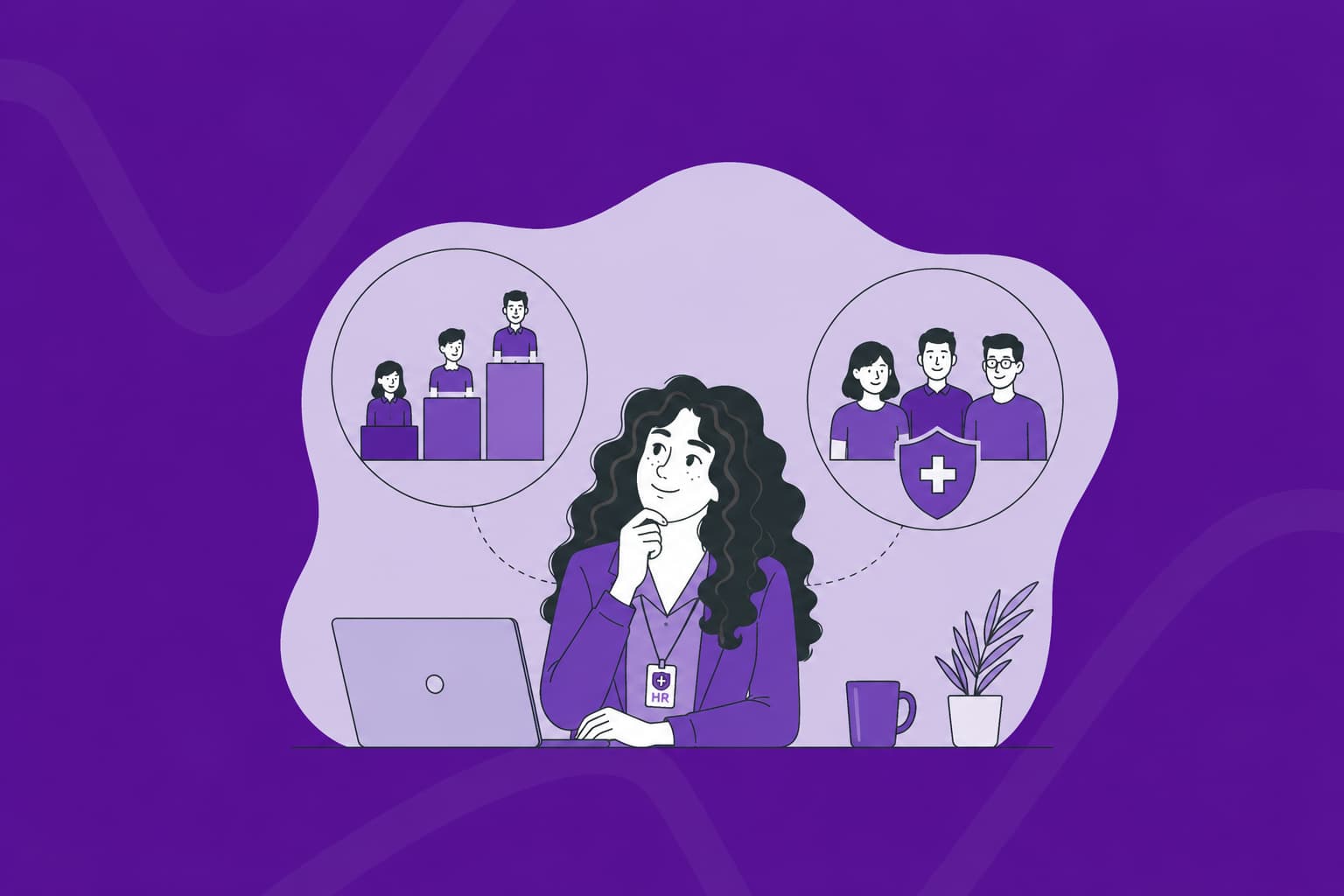 Should startups choose graded or equal group health insurance for all employees?