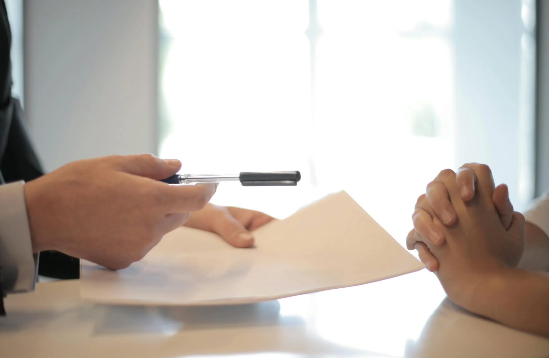 Life Insurance paperwork