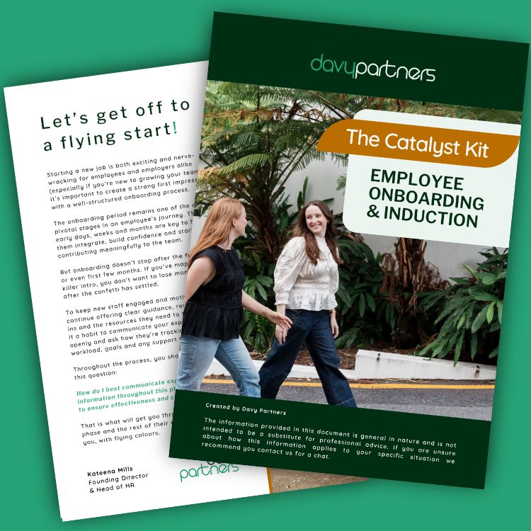 Front cover of the Davy Partner The Catalyst Kit
