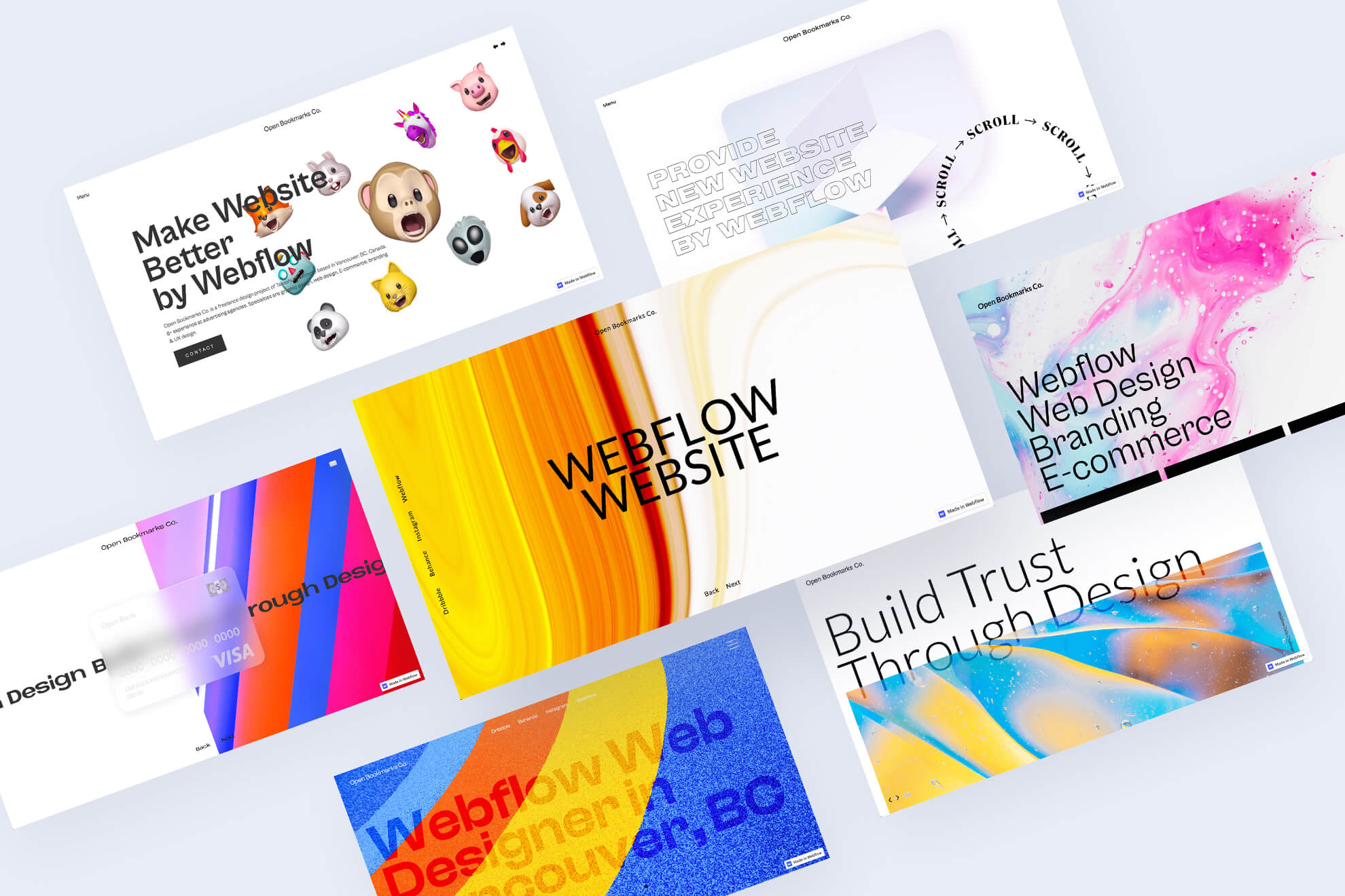 Open Bookmarks Co., Portfolio,