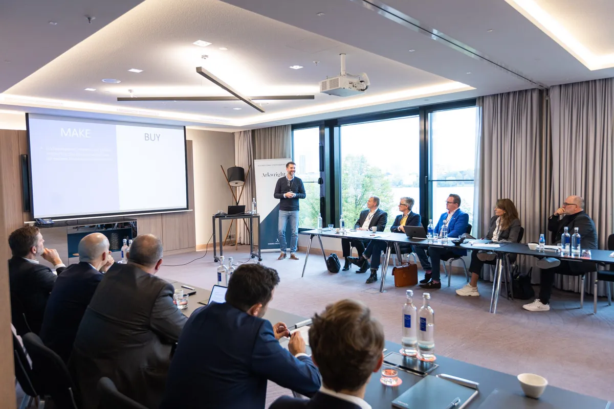 Meeting im meetingraum