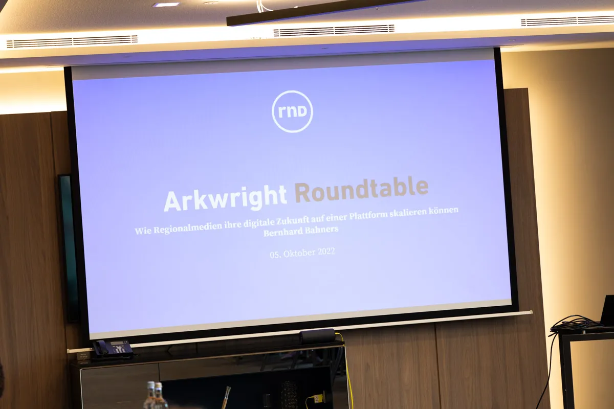 Arkwright Roundtabe Startscreen