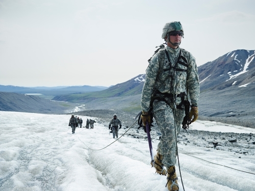 U.S. Army mountaineering