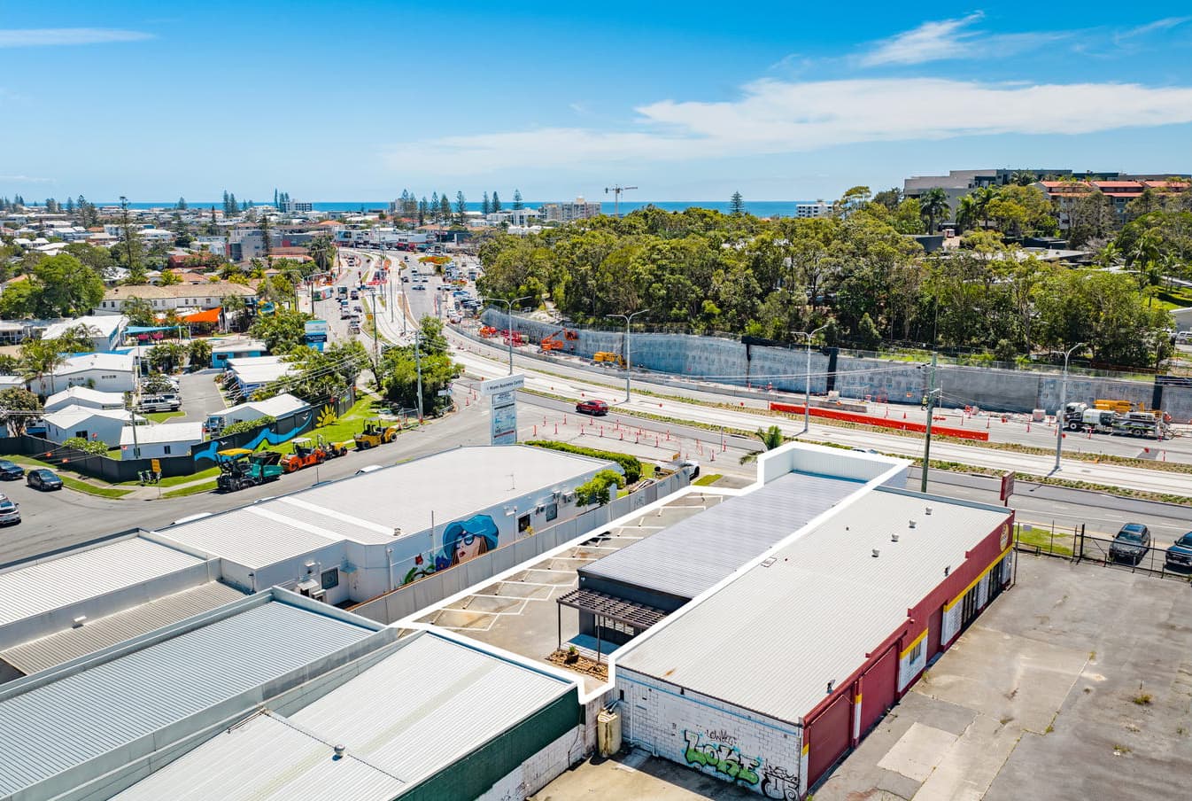Prized Gold Coast High Exposure Mixed-Use Blue-Chip Asset with Development Upside aerial
