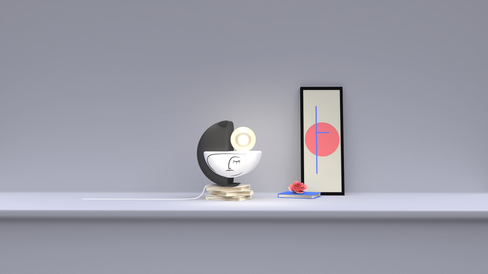 3d isometric typography on womp