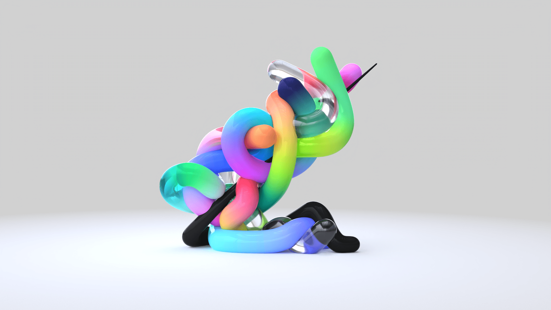 3d isometric typography on womp