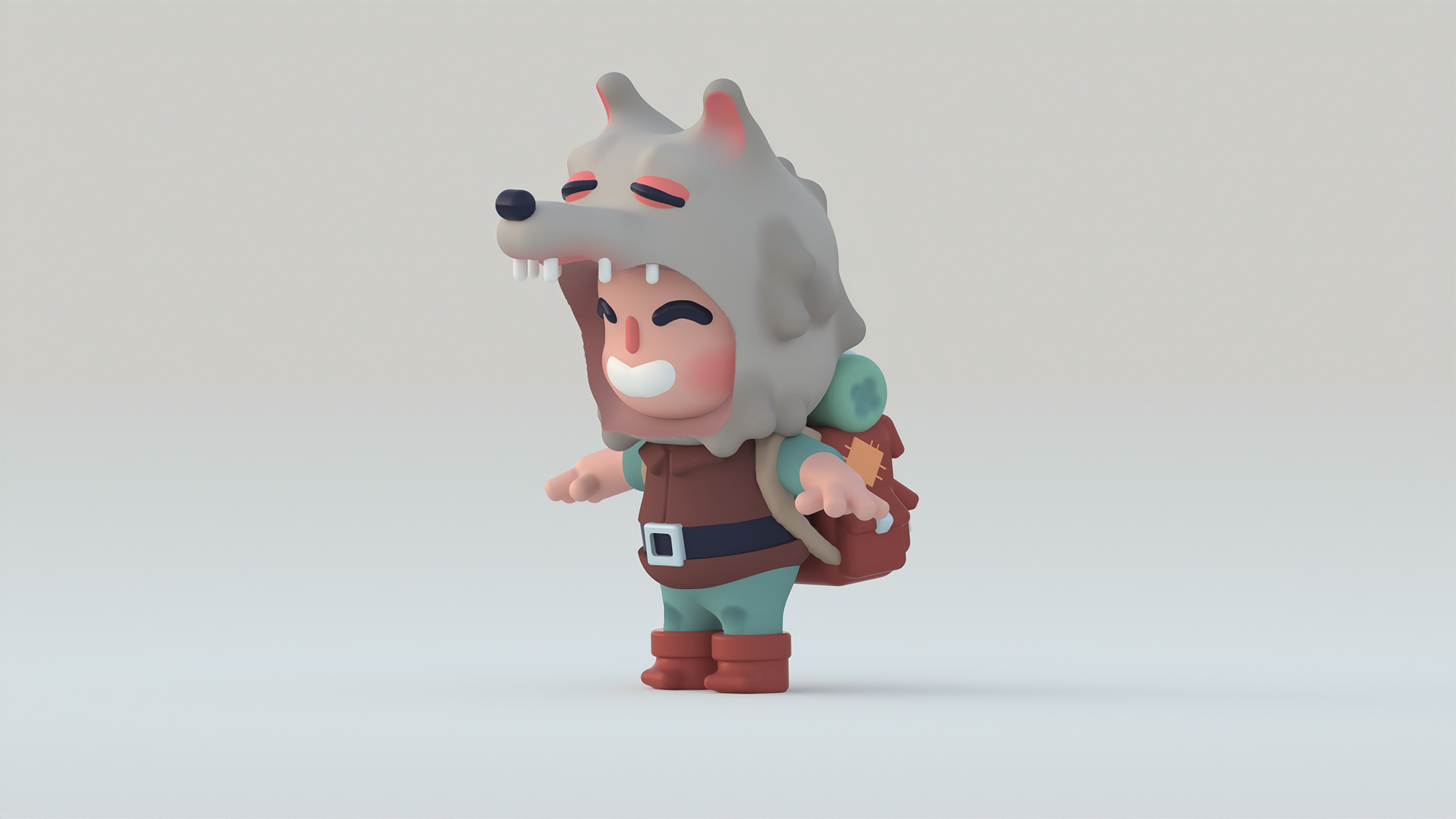 3D character for 3D printing