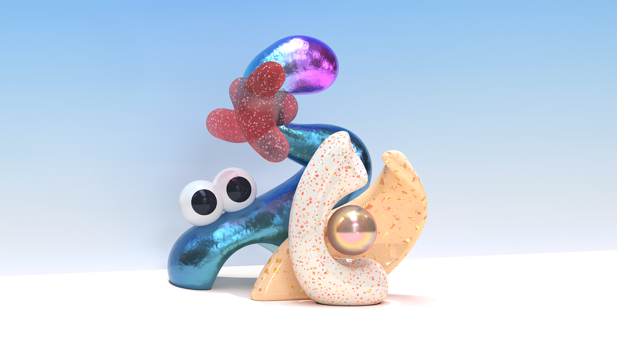 Abstract 3D art