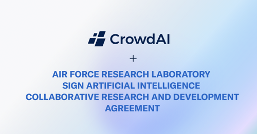 Air Force Research Laboratory Signs Artificial Intelligence CRADA with CrowdAI