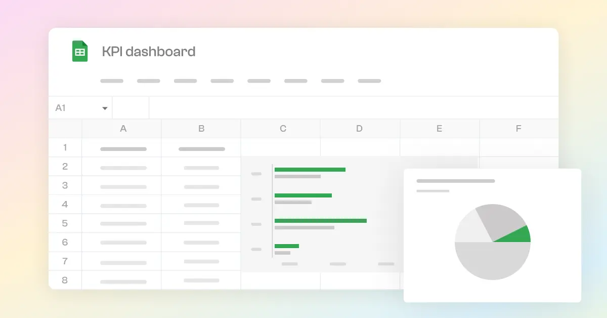How to Create a KPI Dashboard in Google Sheets - Polymer