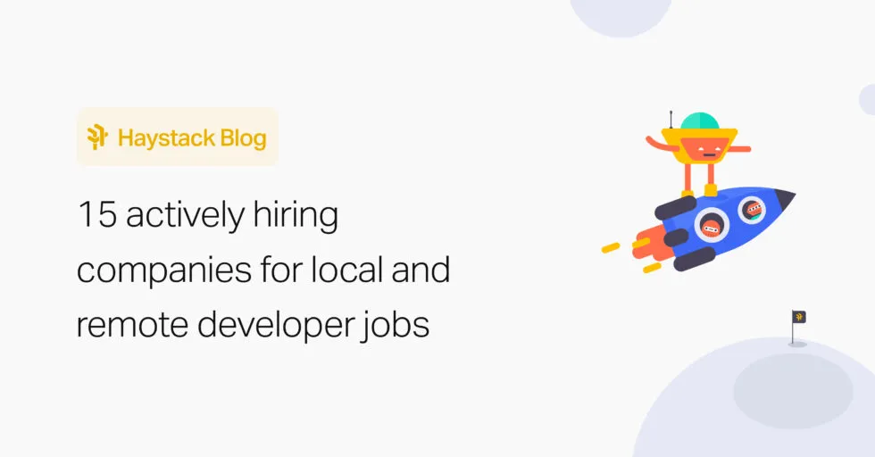 15 hiring companies for local & remote developer jobs π