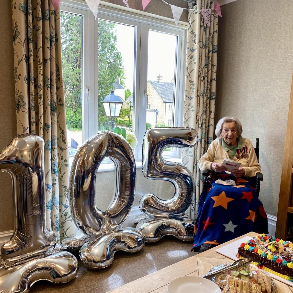 Chipping Norton Care Home Celebrates WWII Veteran Joan Ramsay’s Remarkable 105th Birthday