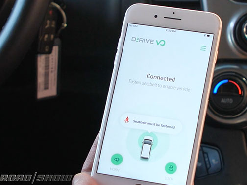 The Sales Road Show app as seen at CES 2018.