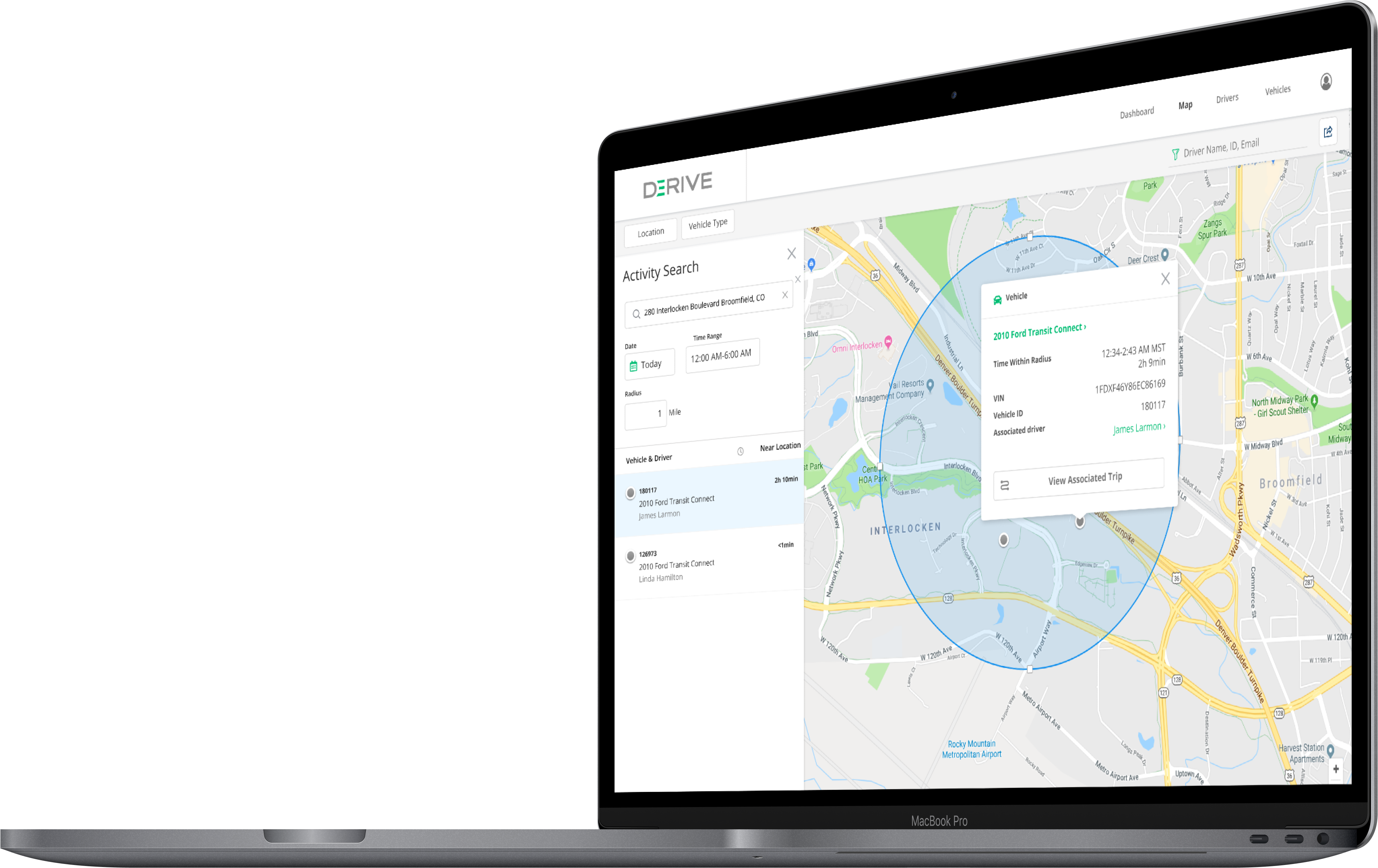 An image of Activity Search, one of the many features I designed for Mission Control.