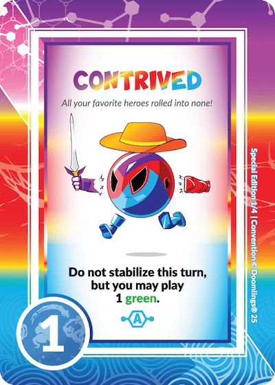 CONTRIVED  (1)