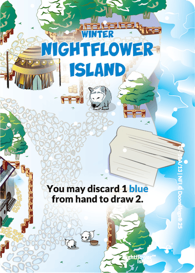 WELCOME TO NIGHT FLOWER ISLAND WINTER