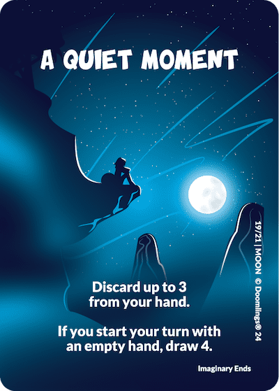 A QUIET MOMENT