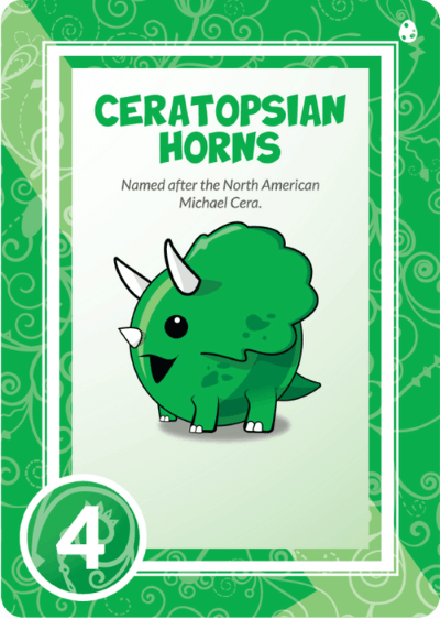 CERATOPSIAN HORNS