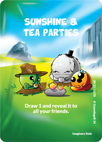 SUNSHINE AND TEA PARTIES