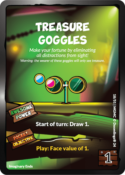 TREASURE GOGGLES